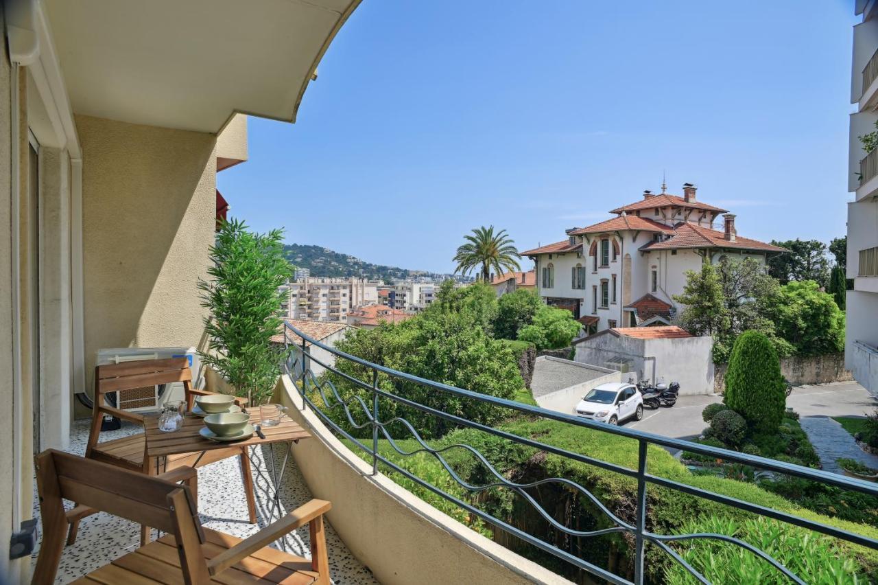 Designer Flat, Luxurious, Close From Palais, Terrasse, Private Garage, Air Conditoning Cannes Kültér fotó
